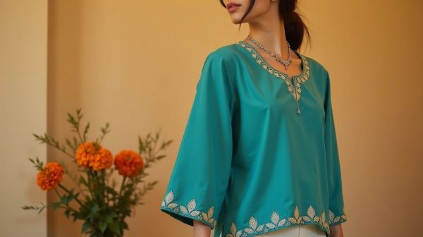 Pourquoi choisir une blouse Ajmer pour vous démarquer en mode feminine ?